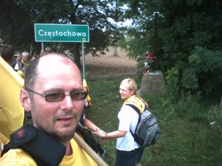 Już w Częstochowie :-)